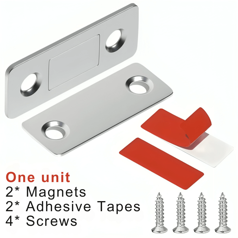 Kompakter Sicherheitsverschluss – Schützen Sie Ihre Gegenstände mit einem Klick (x4)