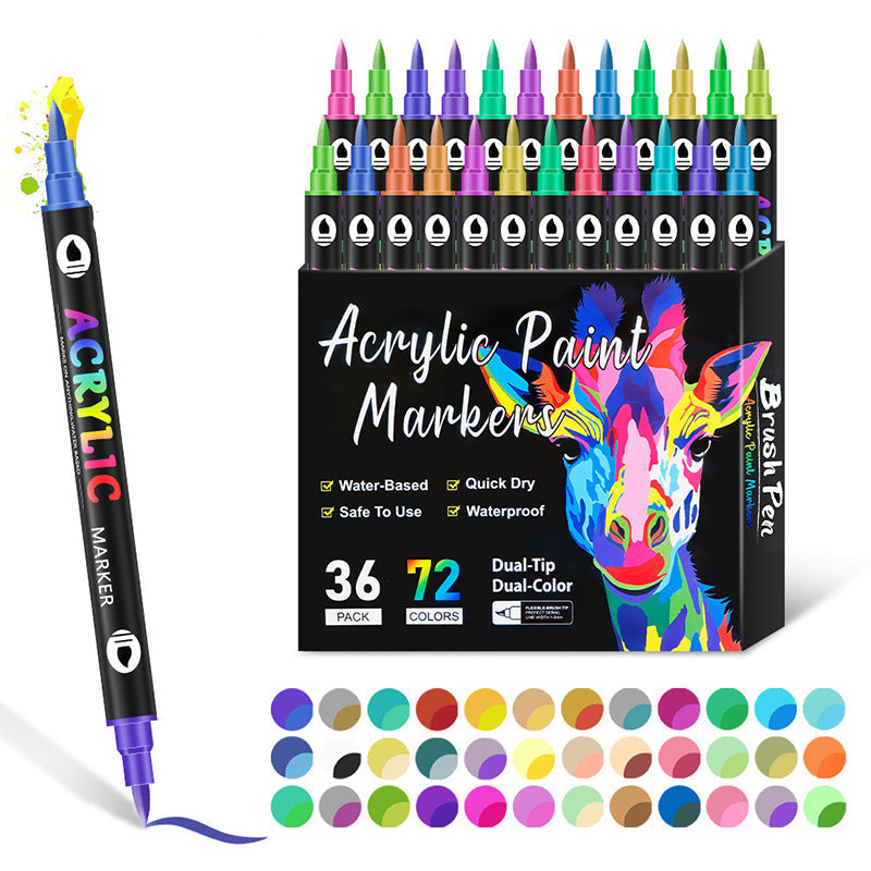 Stylos peinture acrylique pour créations éclatantes