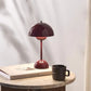 Modern LED table lamp, wireless and dimmable 