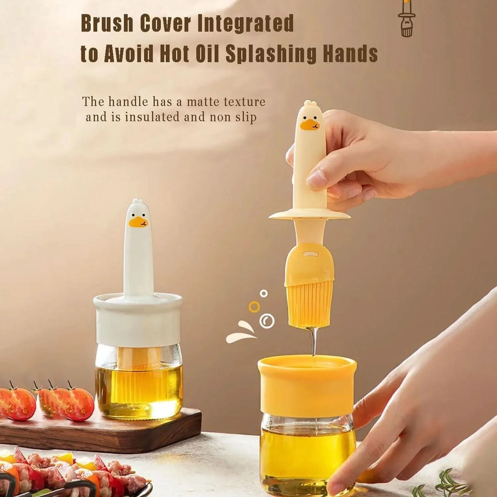 Check the oil in the kitchen without spilling it everywhere 
