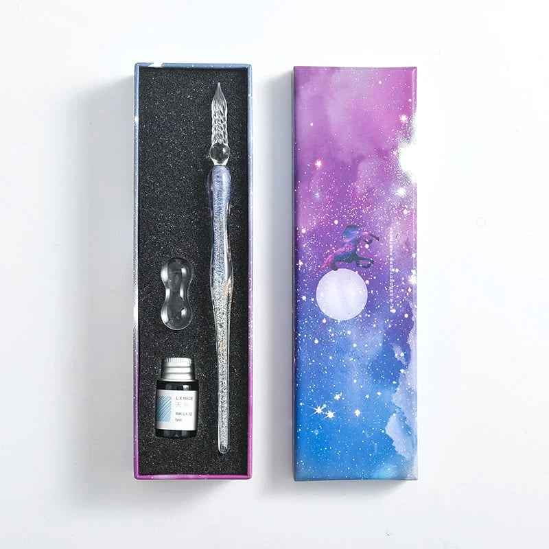 Scrivi con eleganza grazie alla penna immersa nel vetro 