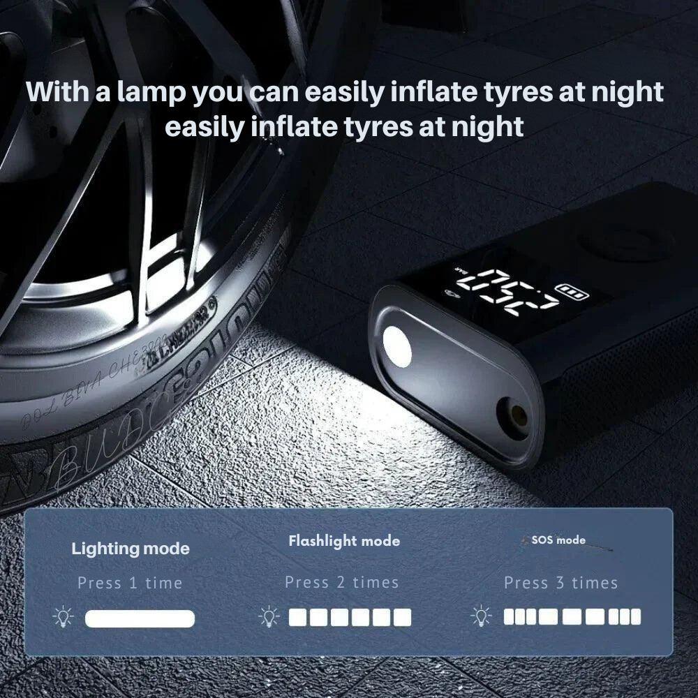 Φουσκώστε τα ελαστικά σας με μια ματιά, όπου κι αν είστε 