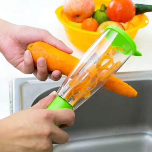 קל לקלף ושמרו על משטח העבודה שלכם נקי 