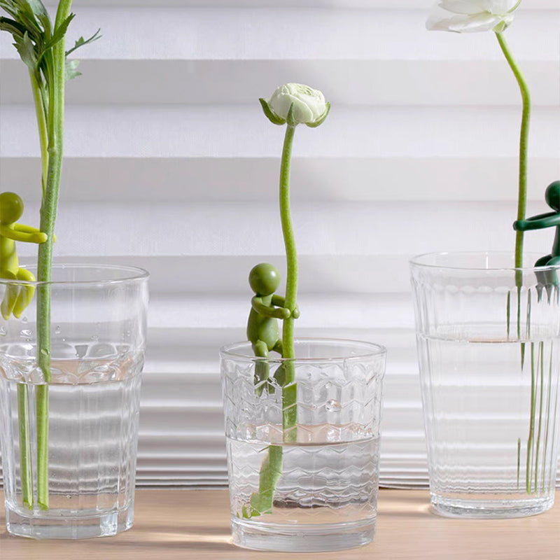 Stöd för dekorativa och flexibla sticklingar för växter (x3) 