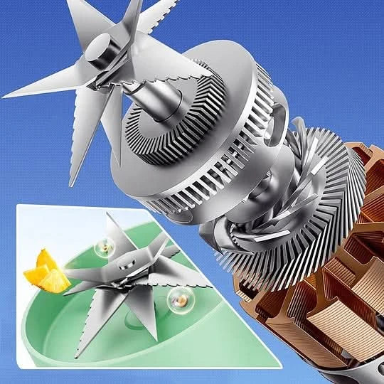 Blender portabil pentru sucuri proaspete, oricând 