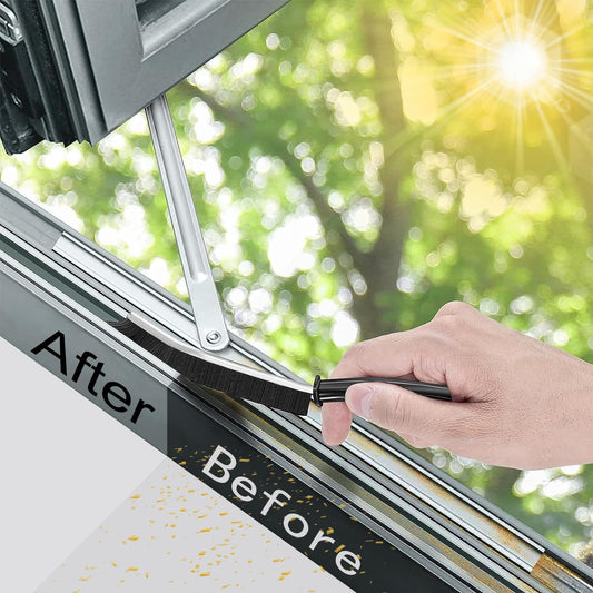 Krümmte Reinigungsbürste mit ultrafeinen Borsten 