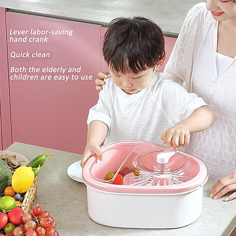 ניקוי מושלם של פירות ללא מאמץ ולא קליפה 