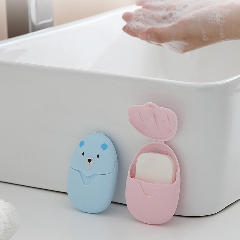 Zeepbladen – Overal schone handen, zonder vloeistof 