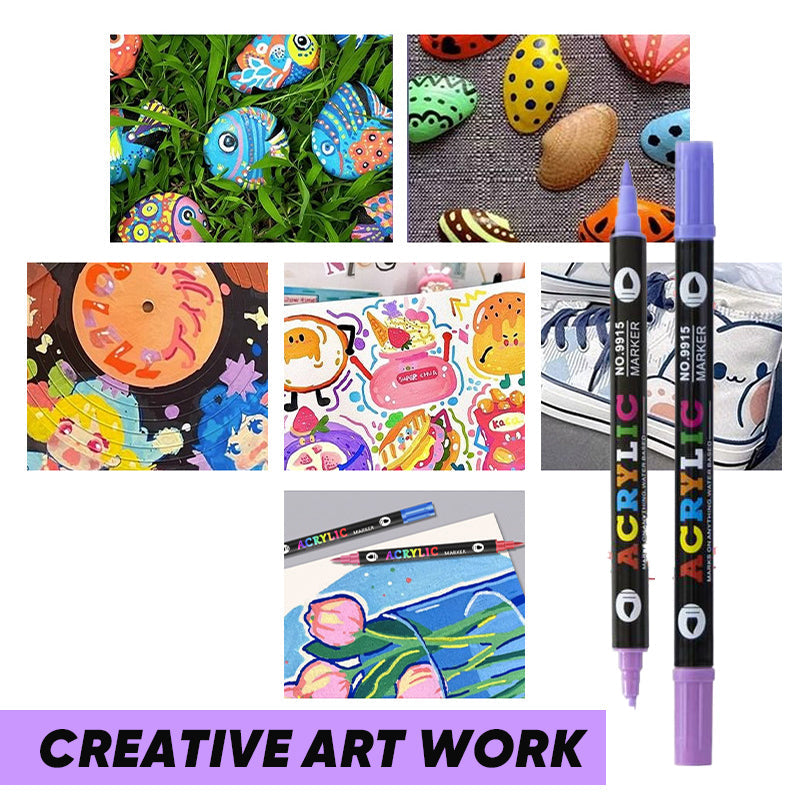 Stylos peinture acrylique pour créations éclatantes