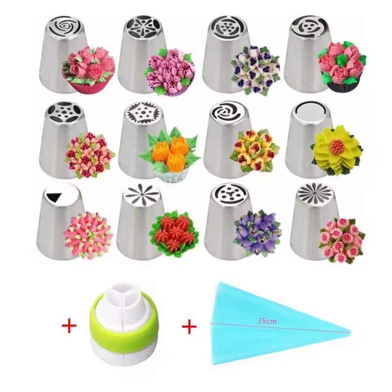 Cukrászati dekorációs készlet - Ízletes és precíz alkotások 