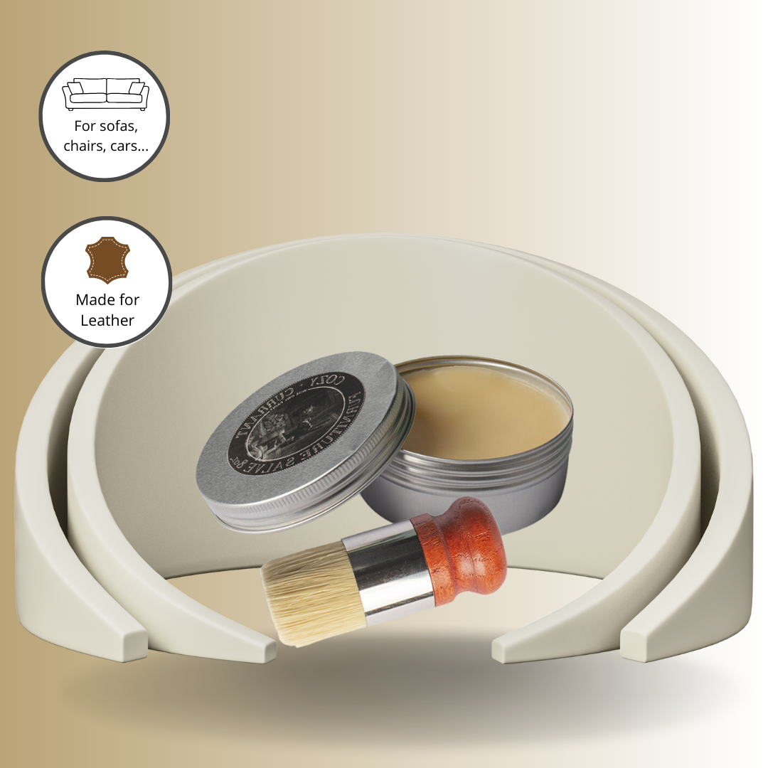 天然バームが革を復活させ、保護します 65ml 