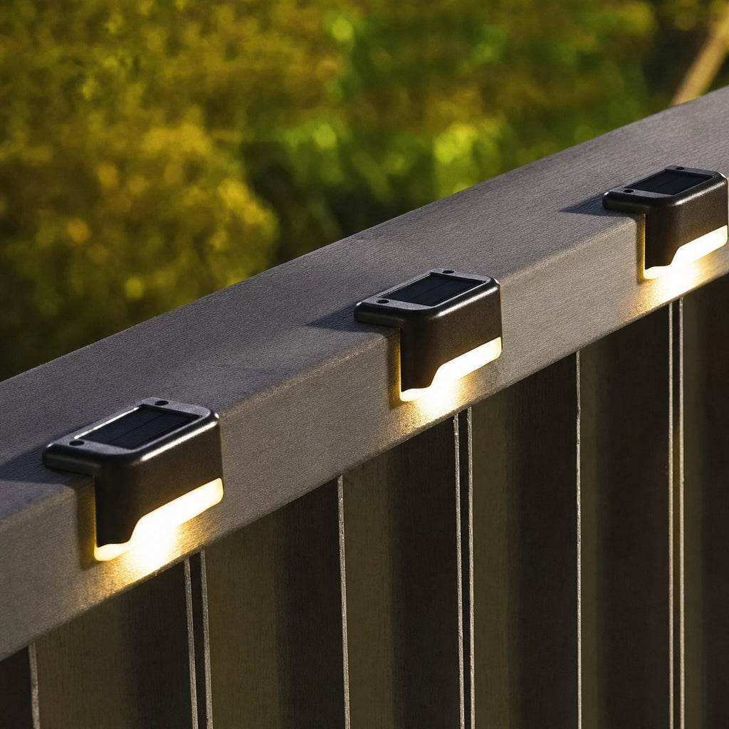 Ultra kraftig LED solcellelampe til udendørs brug 