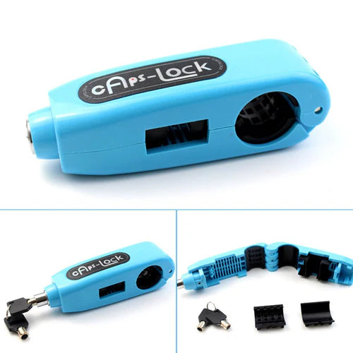 Express lås for motorsykkel- og scooterstyre 