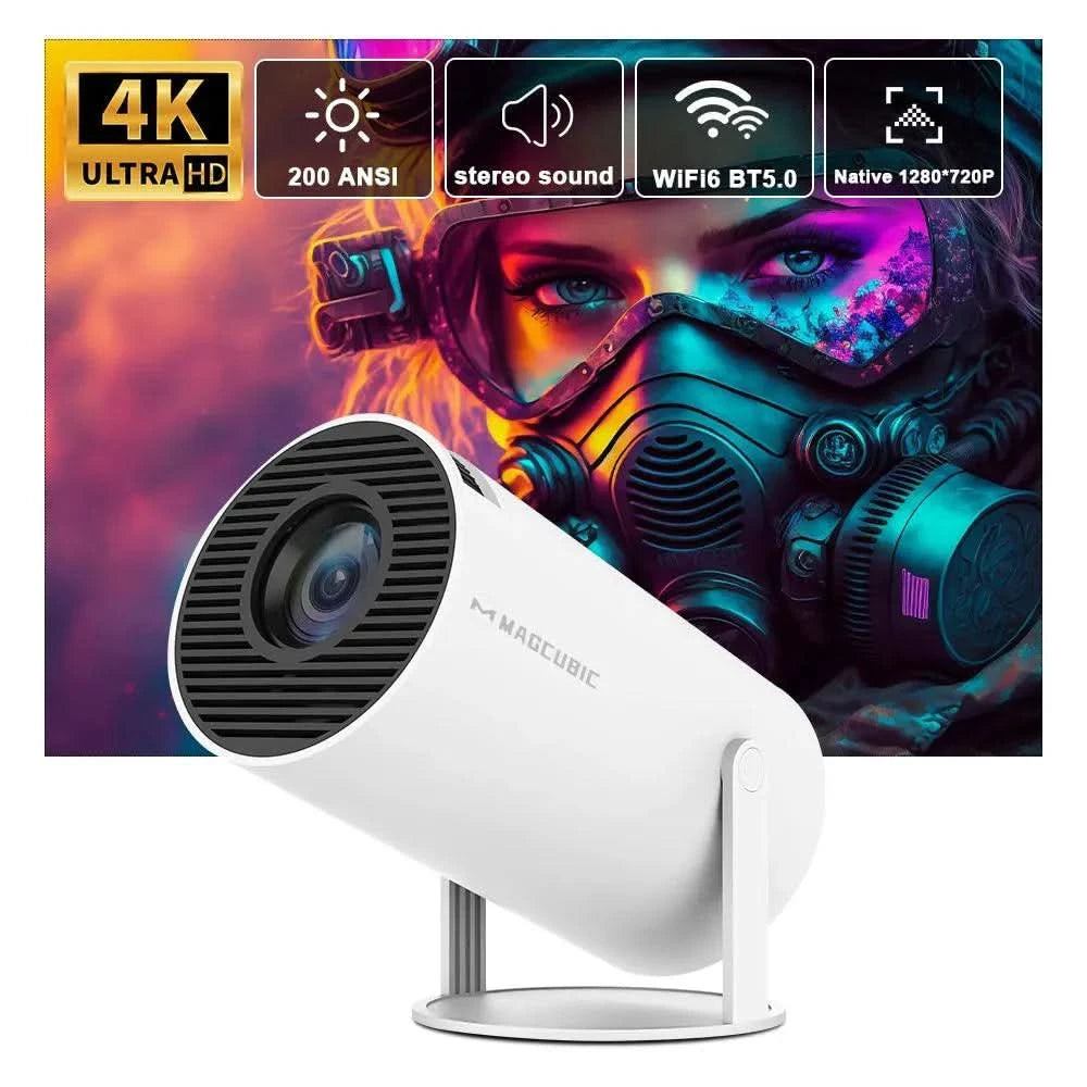 Un projecteur compact qui transforme votre mur en cinéma