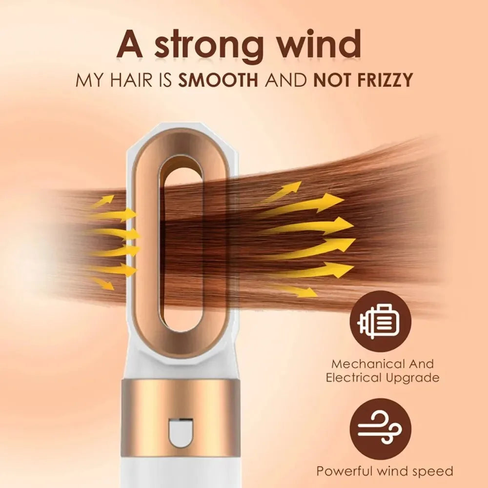 עצבו, החלקו ויבשו עם מכשיר אחד 5 ב-1 