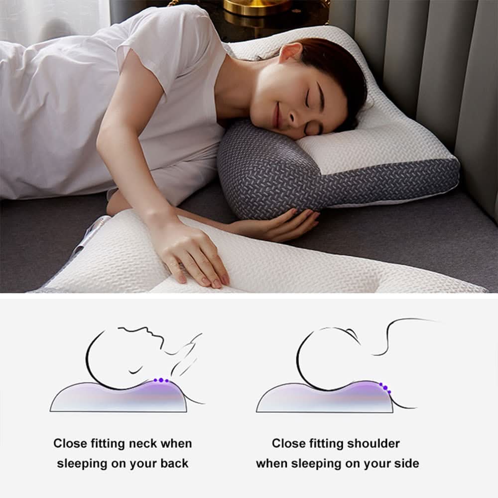 Oreiller mémoire de forme pour un sommeil sans tension