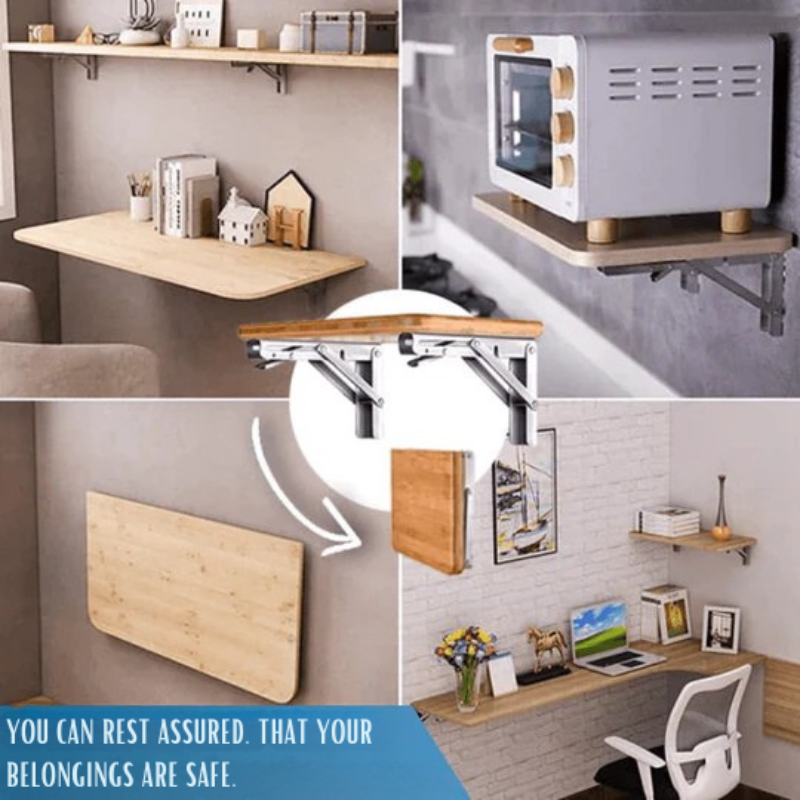 Solid foldable support to optimize space (X2) 