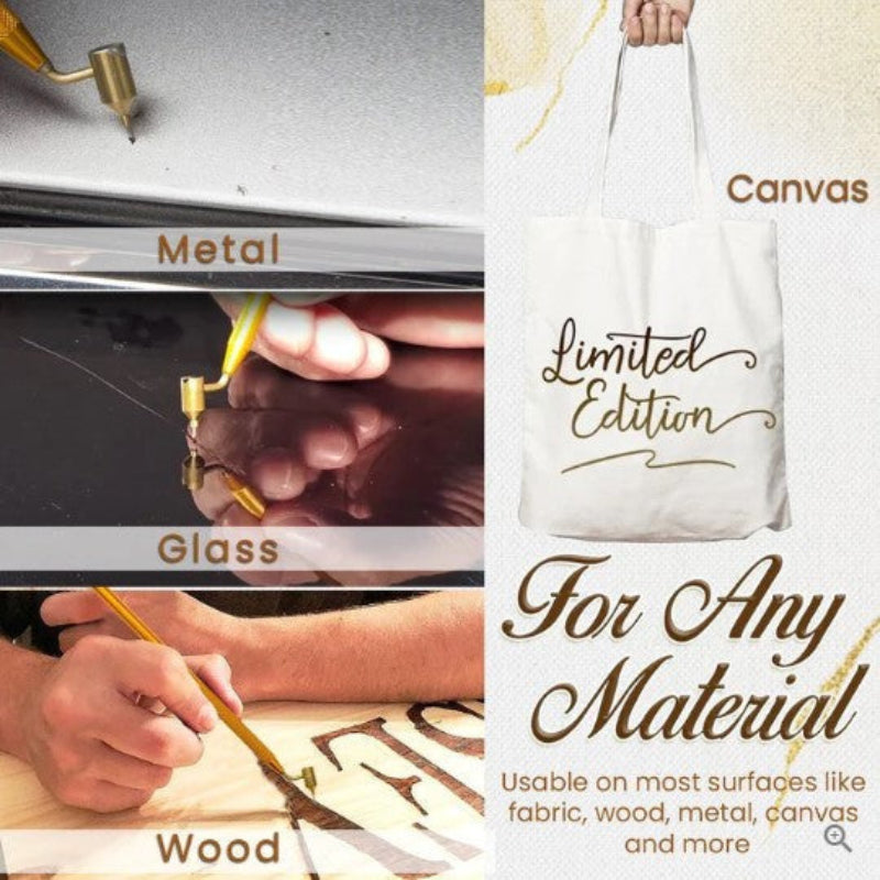 Täydellinen harjoituskynä sujuvaan kalligrafiaan 