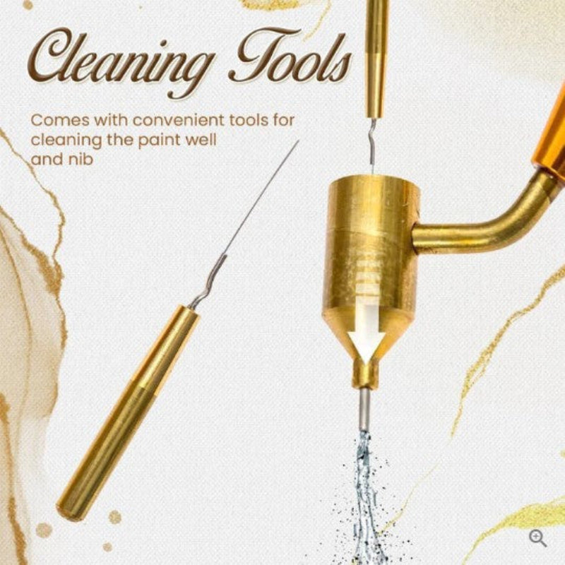 Täydellinen harjoituskynä sujuvaan kalligrafiaan 