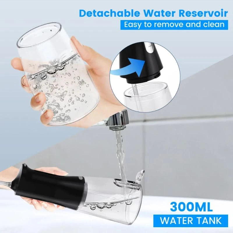 Hydropulse oppladbar for tannpleie 