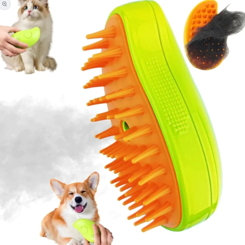 Brosse vapeur multifonction pour un toilettage parfait de votre animal