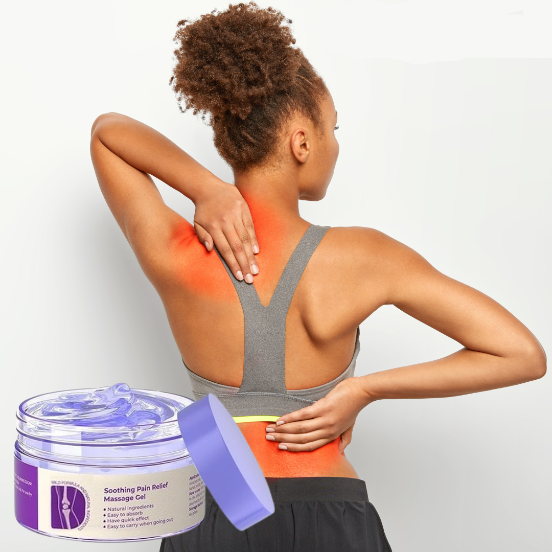 Gel apaisant naturel pour soulager douleurs et tensions