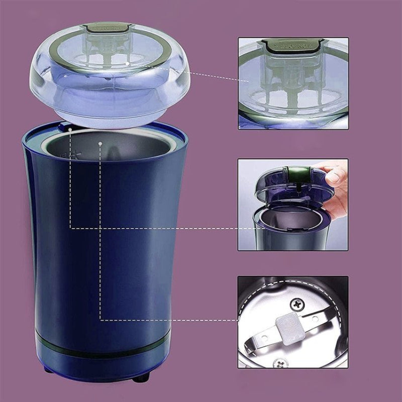 טחנו את המזון שלכם במהירות וללא מאמץ עם מטחנה חשמלית זו 