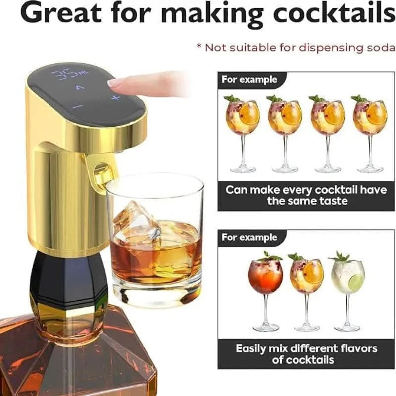 Verseur électrique précis pour vin et boissons