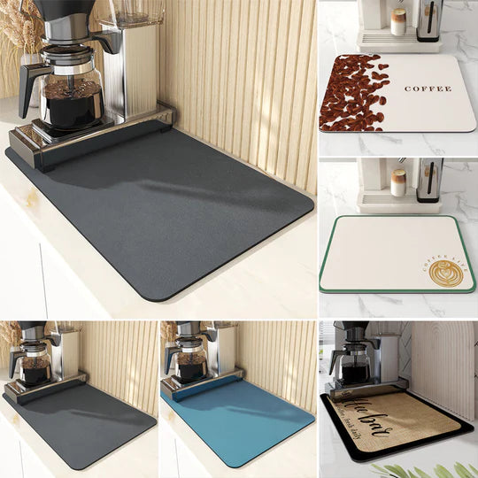 Alfombra de Drenaje Súper Absorbente: Cocina Limpia y Seca 