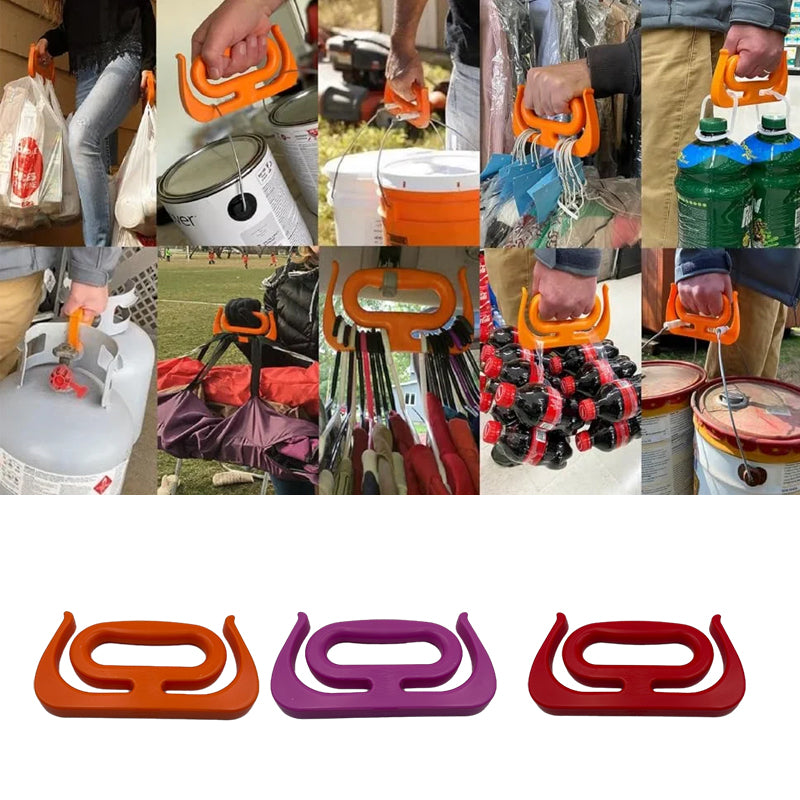 Ultrapraktisk håndtak for å bære tunge poser uten anstrengelse (x2) 