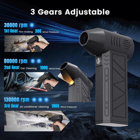 AirBlaster-Pro - 努力なしで掃除できるコンパクトなエアブロワー 