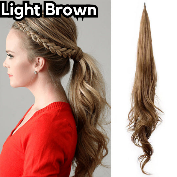 Extension coda di cavallo glamour per un look chic 