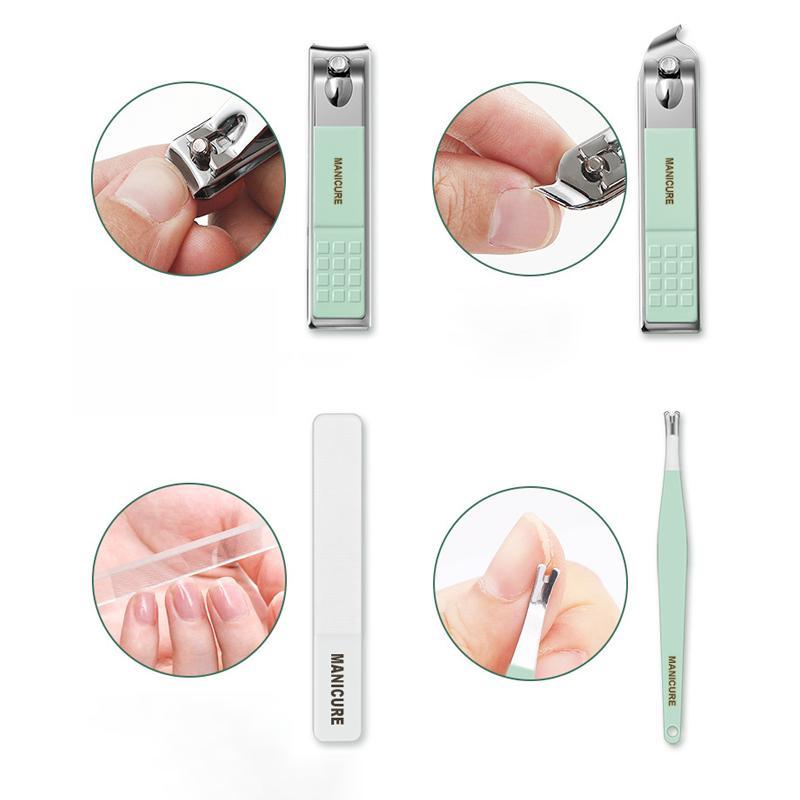 Complete manicure and pedicure kit 