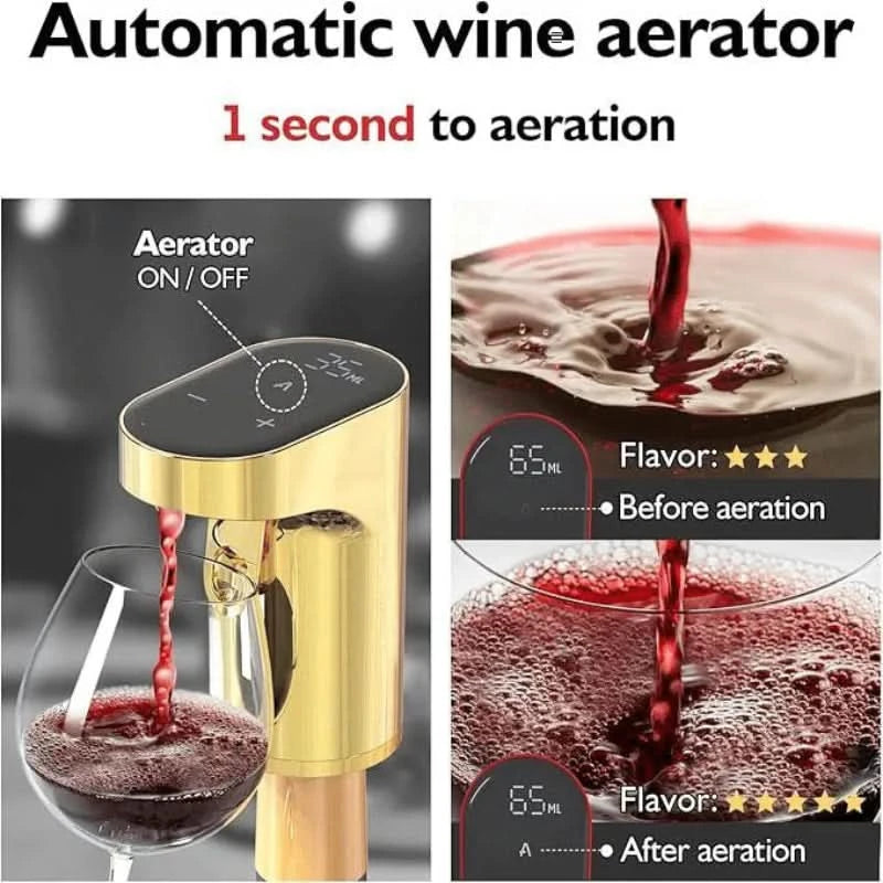 Verseur électrique précis pour vin et boissons