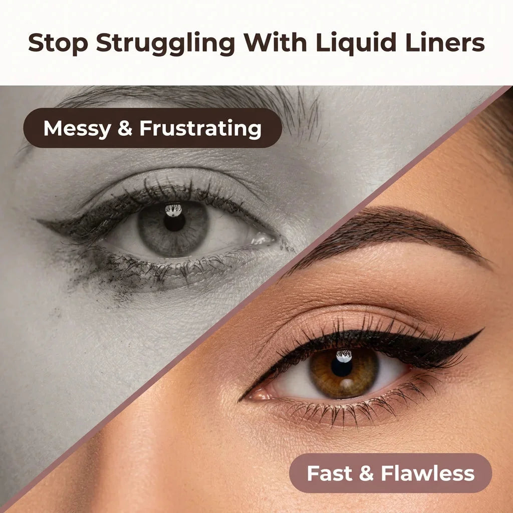 Symmetrische eyelinerstempel — foto 2