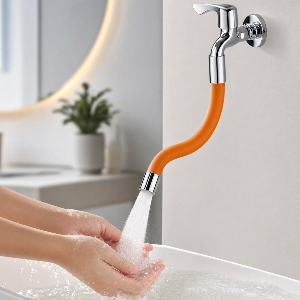 Flexibler Drehschlauch – Vollständige Kontrolle des Wasserstrahls 