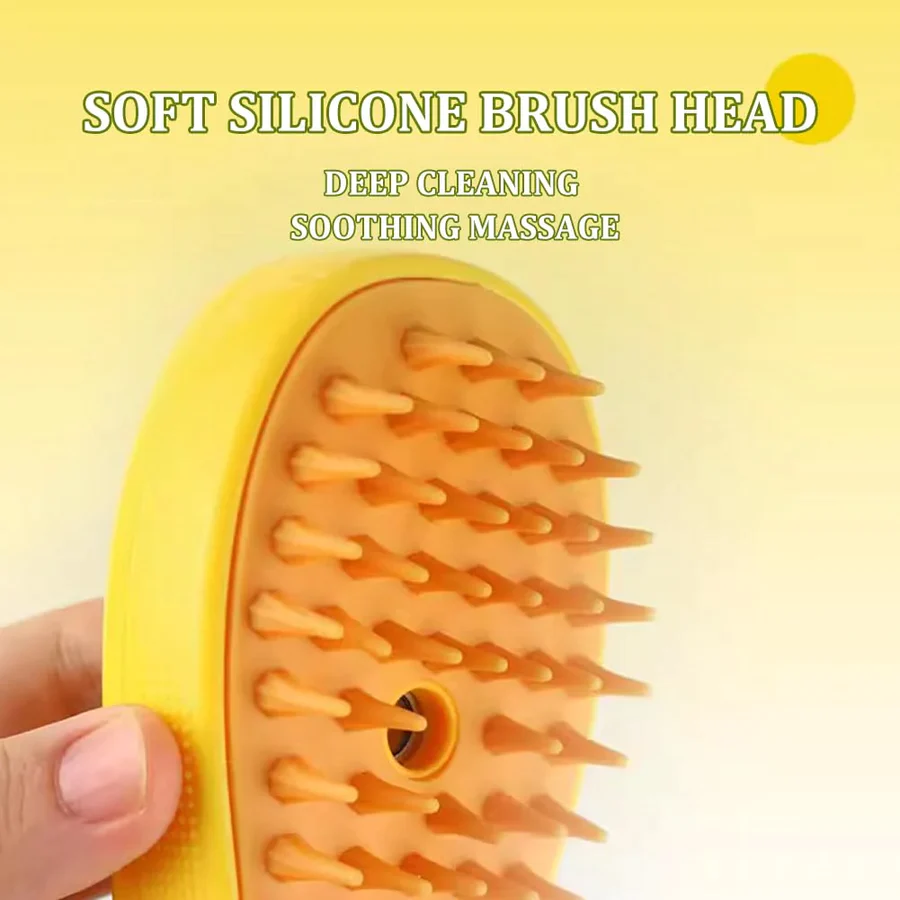 Brosse vapeur multifonction pour un toilettage parfait de votre animal
